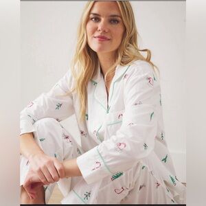 New in bag PRINTFRESH Sweet Wishes long sleep set size SM. Embroidered pajamas